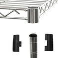 thumbnail image 4 of Seville Classics UltraDurable 5-Tier NSF Steel Shelving 48" x 24" x 72" H, 4 of 9
