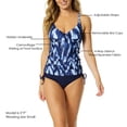 thumbnail image 4 of Anne Cole Drape Front Tankini, 4 of 6
