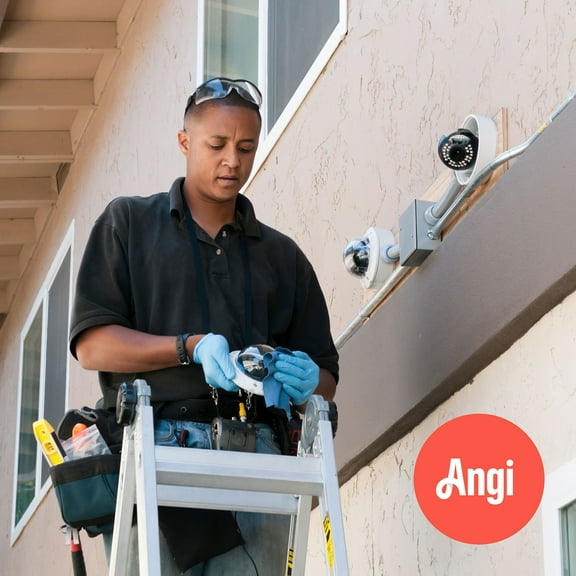 Angi Wireless Security Camera System Installation