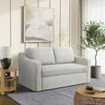 thumbnail image 1 of Serta Harvard Full Convertible Polyester Fabric Loveseat, 1 of 20