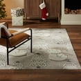 thumbnail image 1 of Frosty Bells Winter Whispers Holiday Area Rug, Assorted Sizes & Styles, 1 of 5