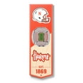 thumbnail image 1 of YouTheFan Nebraska Cornhuskers 6"x19" 3D Stadium View Banner, 1 of 6