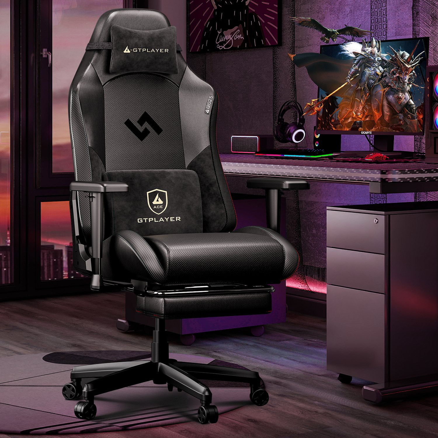 GTPLAYER Ace Mars Series Fabric Ergonomic Gaming Chair, Assorted