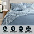 thumbnail image 5 of Member's Mark 500-Thread-Count Performance Printed Sheet Set, Assorted Sizes, 5 of 9