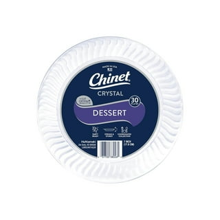 Chinet Crystal Clear Plastic Dessert Plate, 7" 150 ct.