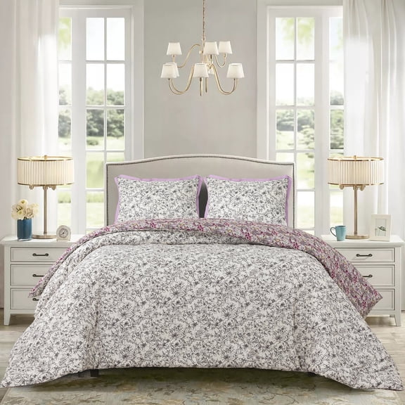 Vera Bradley 3-Piece Comforter Set, Assorted Sizes