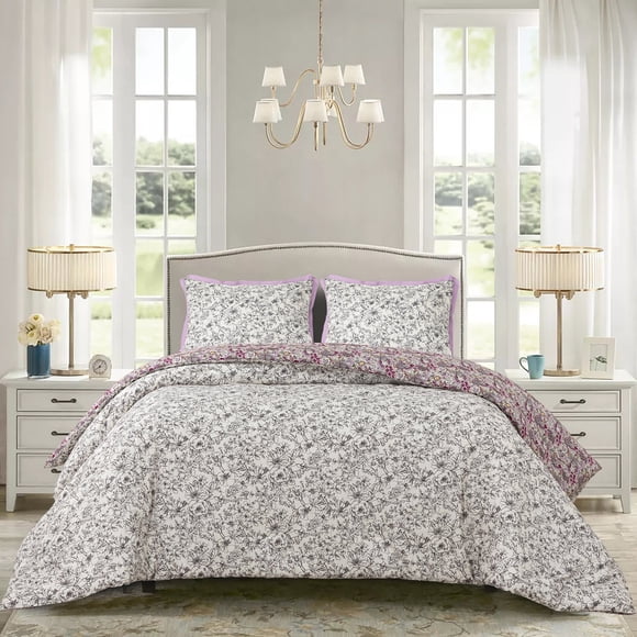 Vera Bradley 3-Piece Comforter Set, Assorted Sizes