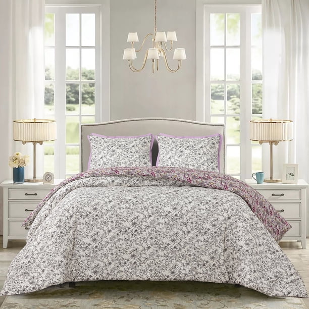 Vera Bradley 3-Piece Comforter Set, Assorted Sizes  display picture 3