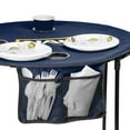 thumbnail image 5 of Logo Brands NCAA 27.6" Round Tailgate Table with Shelf, 5 of 5
