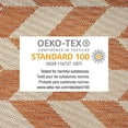 thumbnail image 9 of Nicole Miller New York Patio Country Calla Contemporary Herringbone Indoor/Outdoor Area Rug, 9 of 9