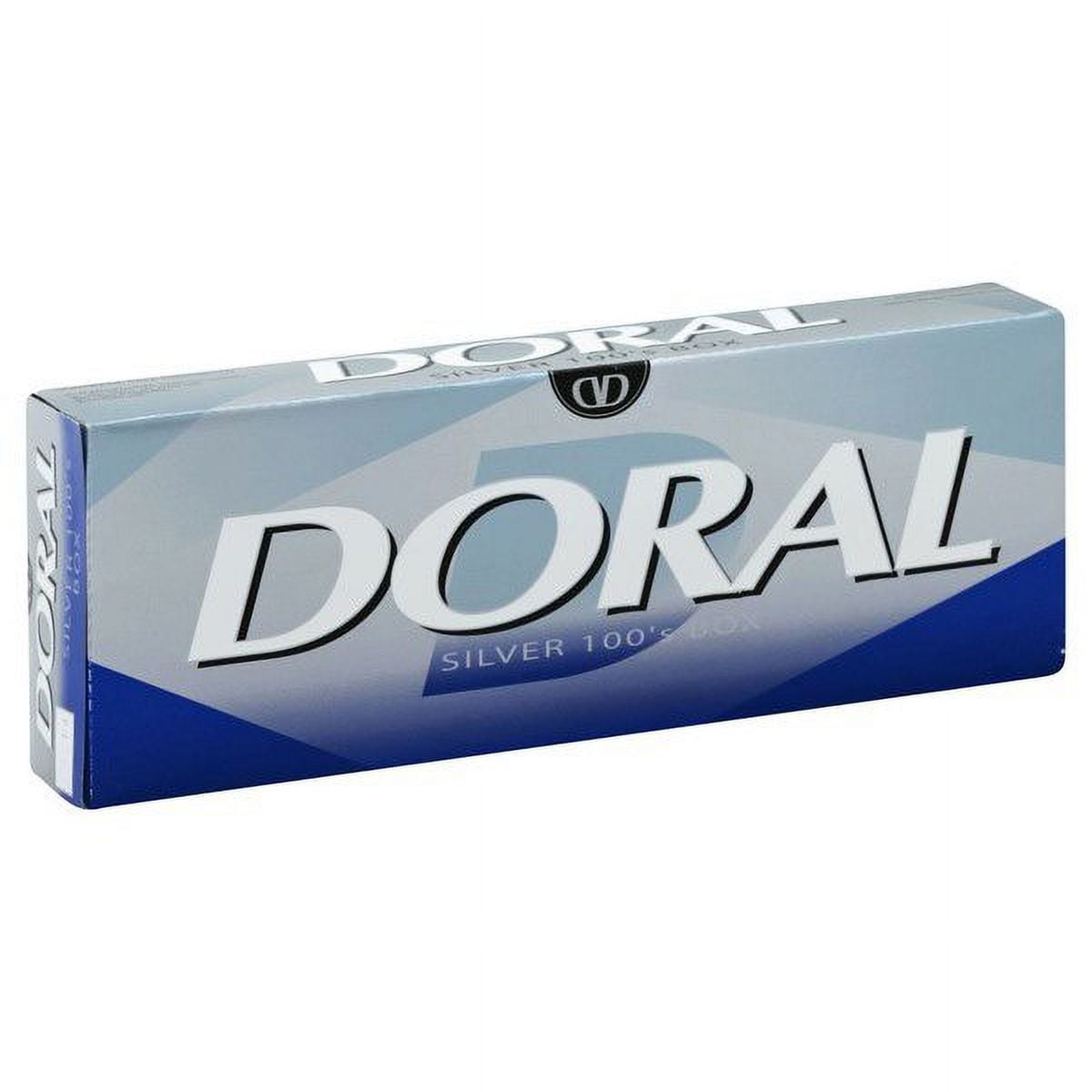 DORAL SILVER 100 BOX 10CT