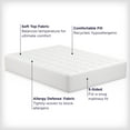 thumbnail image 3 of AllerEase Ultimate Protection and Comfort Temperature-Balancing Mattress Pad, Assorted Sizes, 3 of 8