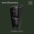 thumbnail image 5 of Mayne Modesto Tall Planter, Choose Size, 5 of 10