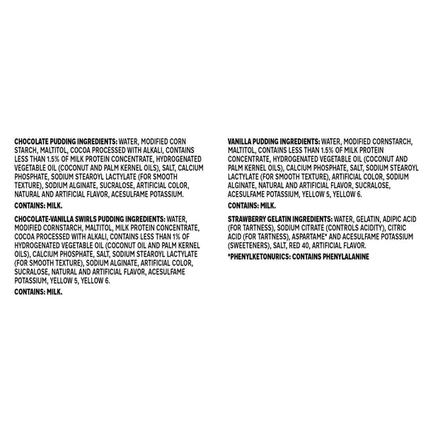 Jell-O Zero Sugar Gelatin and Pudding Snacks, 24 ct. - Samsclub.com