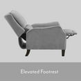 thumbnail image 4 of Drexel Ashland Fabric Hi-Leg Pushback Recliner, 4 of 10