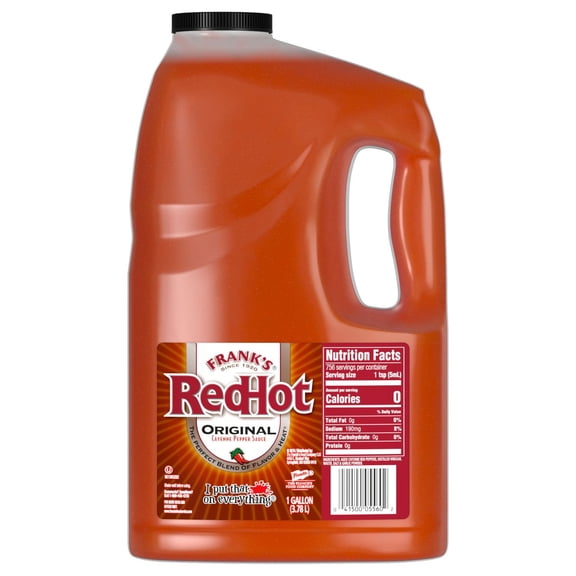 Frank's RedHot Original Cayenne Pepper Hot Sauce, 1 gal.