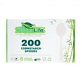 thumbnail image 1 of Innova Life White Cornstarch Spoons, 200 ct., 1 of 3