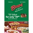 thumbnail image 2 of Buca di Beppo $50 Gift Card - 2 x $25, 2 of 3