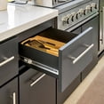 thumbnail image 11 of Range 9' Outdoor Kitchen Island w/ Grill & Refrigerator, 11 of 17