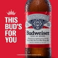 thumbnail image 4 of Budweiser Lager Beer, 12 fl. oz. bottle, 24 pk., 4 of 5