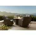 thumbnail image 1 of Member's Mark Fremont Fire Pit Chat Set with Sunbrella Fabric, 5pc, 1 of 6