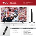 thumbnail image 3 of TCL 50" Class S-Series 4K LED Smart TV, 3 of 19