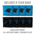 thumbnail image 4 of YouTheFan Carolina Panthers 2’ x 4’ Cornhole Board Set, 4 of 6