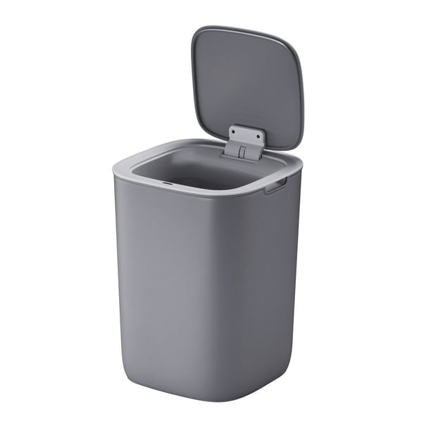 EKO Morandi Motion Sensor Trash Can, Matte Black (3.17Gal, 12L