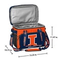 thumbnail image 4 of Logo Brands Illinois Fighting Illini 36 Can Cooler, 4 of 4