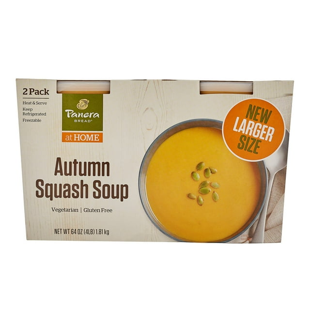 Panera Bread Autumn Squash Soup (32 oz., 2 pk.)
