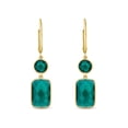 thumbnail image 1 of Multi-Gemstone Dangle Earrings in 14K Gold, 1 of 6