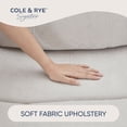 thumbnail image 4 of Cole & Rye Signature Fabric Dual Power Recliner, 4 of 10