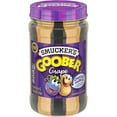 thumbnail image 1 of Smucker’s Goober Peanut Butter and Grape Jelly Stripes Jar, 30 oz., 1 of 4