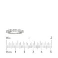 thumbnail image 6 of 1.20 C.T. TW Emerald and Round Cut Diamond Band in 14K Gold, 6 of 6