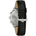 thumbnail image 3 of Bulova Stainless Steel Watch with Black Leather Strap 42mm 96B371, 3 of 5