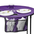 thumbnail image 5 of Logo Brands TCU Horned Frogs 27.6in Round Tailgate Table, 5 of 5
