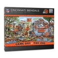 thumbnail image 1 of YouTheFan NFL 500 pc. Game Day At The Zoo Puzzle, Choose Team, 1 of 3