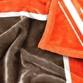 thumbnail image 6 of Logo Brands Cleveland Browns 60"x70" Super Plush Blanket, 6 of 6