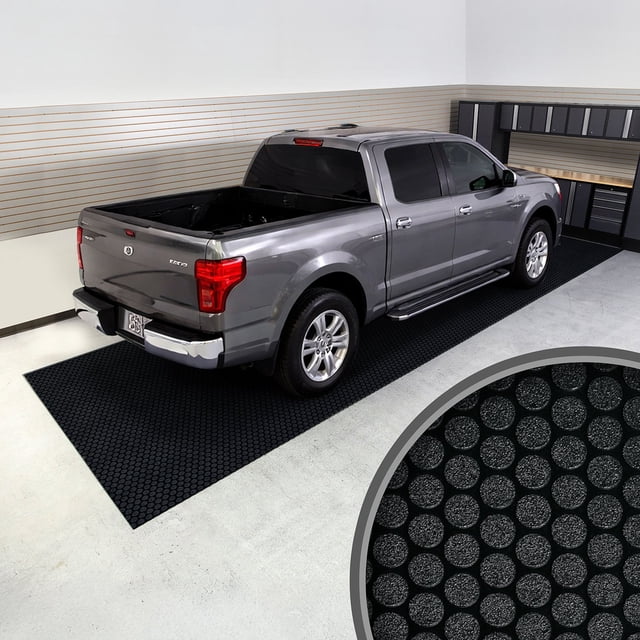 G-Floor Small Coin Vinyl Garage and Utility Flooring - 8-1/2-Ft x 24-Ft, 2 Colors
