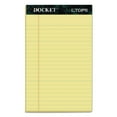 thumbnail image 1 of TOPS - Docket Ruled Perforated Pad -Jr. Legal Ruling - 5 x 8 -Canary - 12 50-Sheet Pads/Pack, 1 of 7