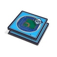 thumbnail image 1 of YouTheFan MLB 3D Stadium View Coasters, Assorted Teams, 1 of 3