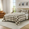 thumbnail image 1 of Member's Mark 3-Piece Printed Plush Comforter Sets, Assorted Sizes, 1 of 5
