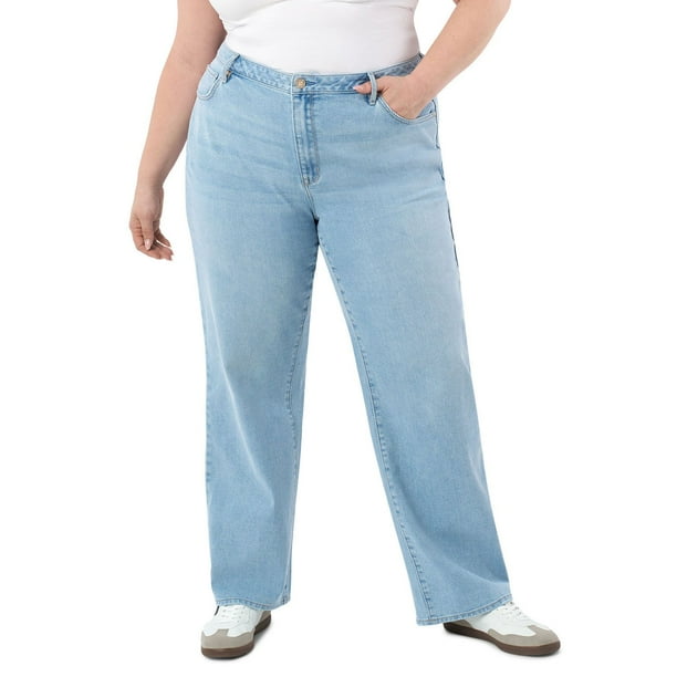 Seven7 Women's Loose Straight Jean