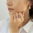 thumbnail image 5 of Solitaire Oval Gemstone Ring in 14K Gold, 5 of 6
