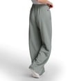 thumbnail image 3 of Champion Women's Air Layer Ribbed Wide Leg Pant, 3 of 7