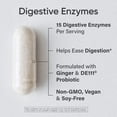thumbnail image 4 of Sports Research Digestive Enzymes + Probiotic Vegan Supplement Capsules, 120 ct, 4 of 7