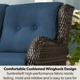 thumbnail image 4 of Member's Mark Heritage Deep Seating Set with Sunbrella Fabric, 6pc, 4 of 5