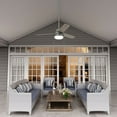 thumbnail image 5 of Hunter 52" Aker Indoor/Outdoor Rated Ceiling Fan with LED Light Kit and Pull Chain, Assorted Colors, 5 of 14