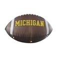 thumbnail image 6 of Logo Brands Michigan Wolverines Pre-Lit 10'x6' Inflatable Football, 6 of 6