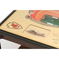 thumbnail image 4 of YouTheFan Kansas City Chiefs Lighted Stadium End Table, 4 of 5